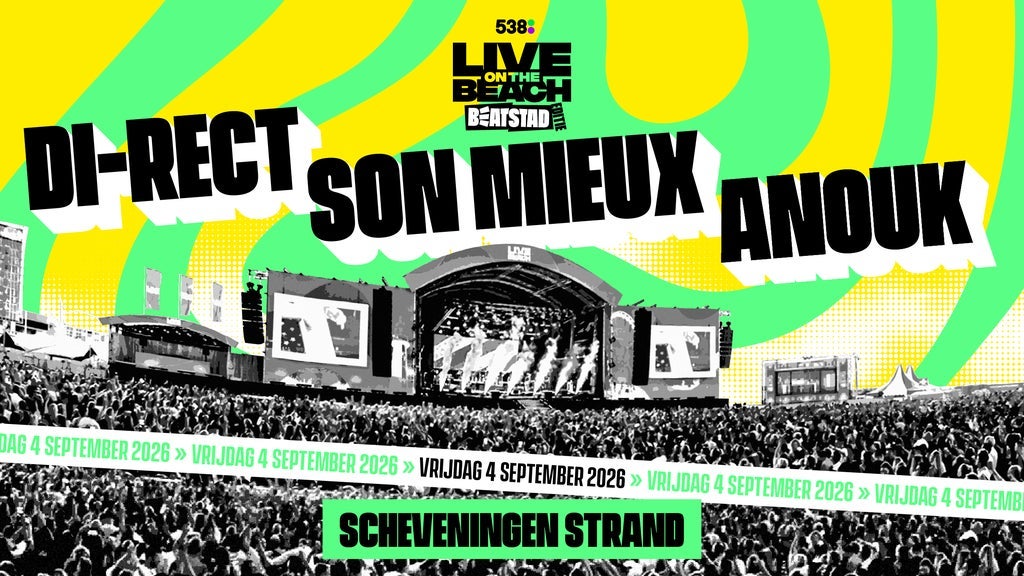 LIVE on the BEACH – BEATSTAD EDITIE | Arrangement Strandclub HITO